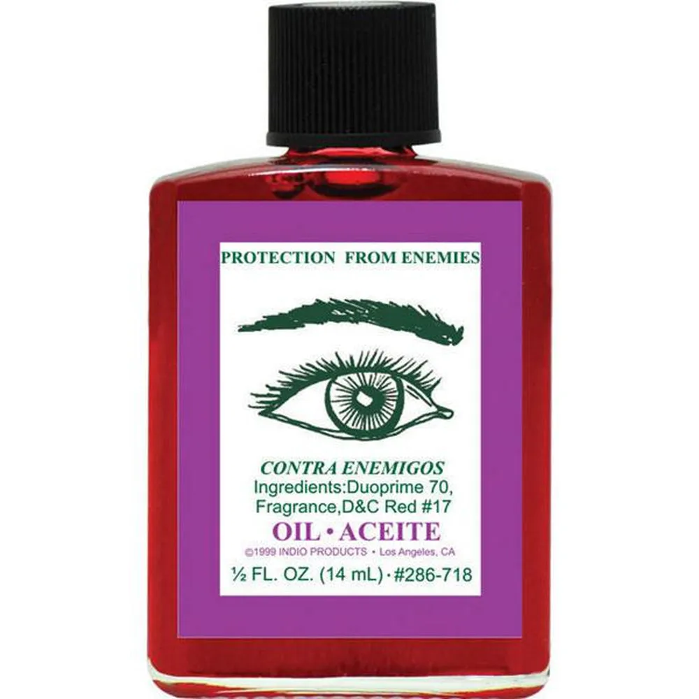 1/2 oz Indio Oil - Protection from Enemies