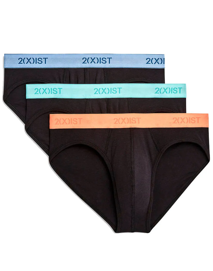 2xist Cotton 3-Pack No Show 31020320