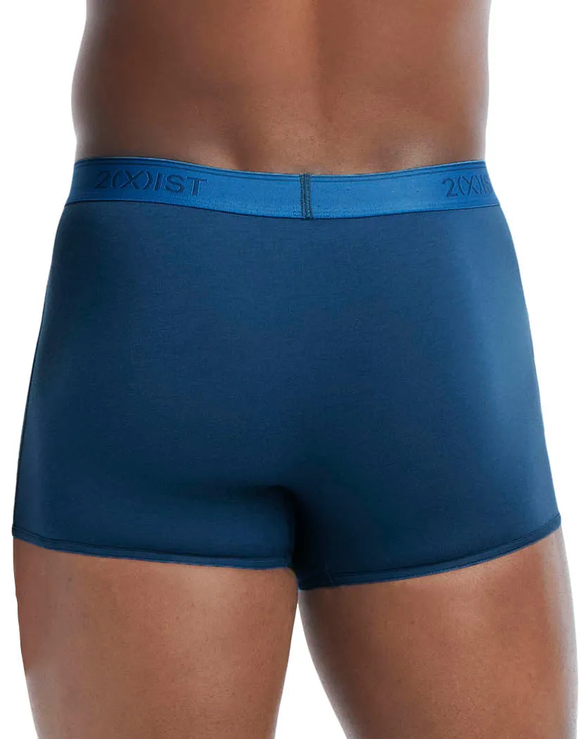 2xist Cotton Stretch No-Show Trunks 3-Pack 31021333