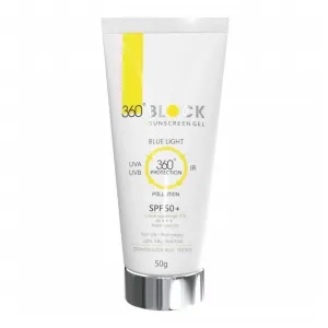 360 Block Sunscreen Gel SPF 50  - Protects From UVA,UVB