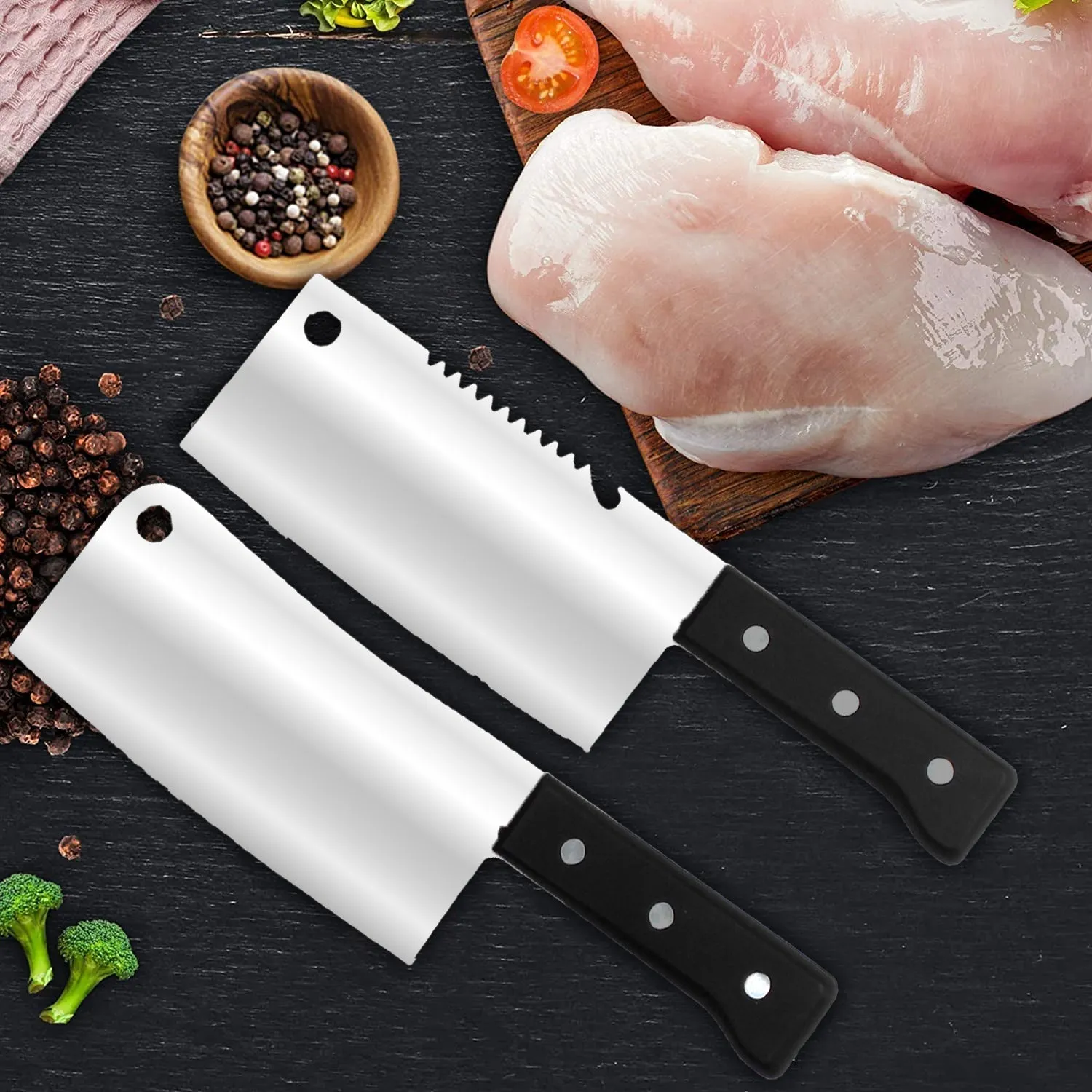 8 Piece Kitchen Knife Set for Kitchen