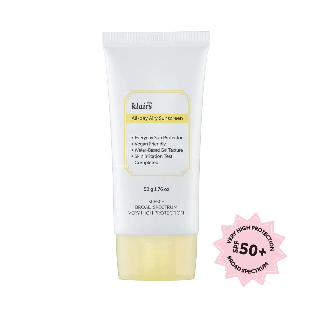 All-day Airy Sunscreen SPF50  Broad Spectrum