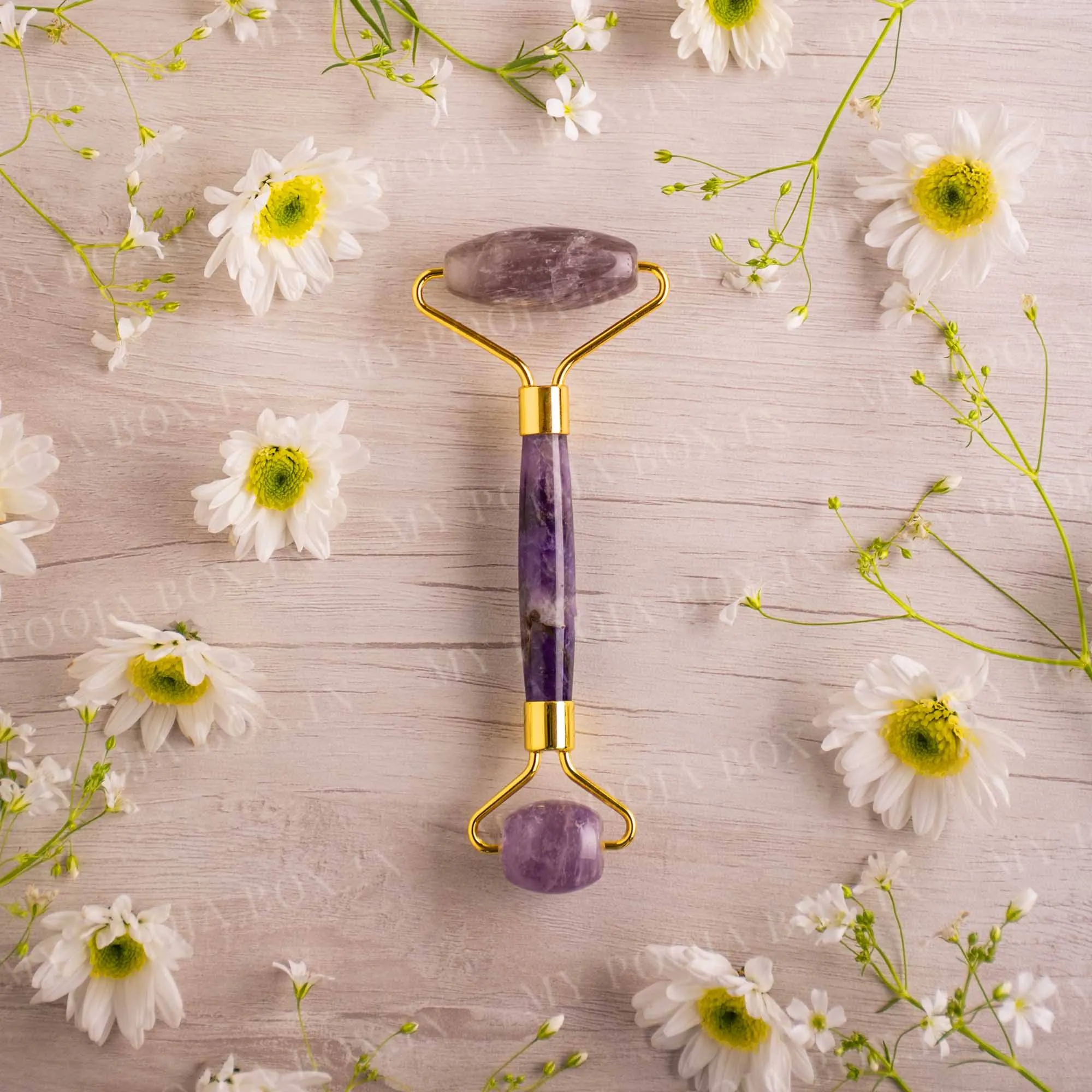 Amethyst Crystal Facial Beauty Roller