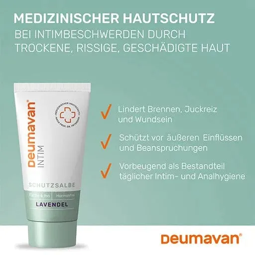 Anal lubricant, DEUMAVAN Protective Ointment Lavender Tube