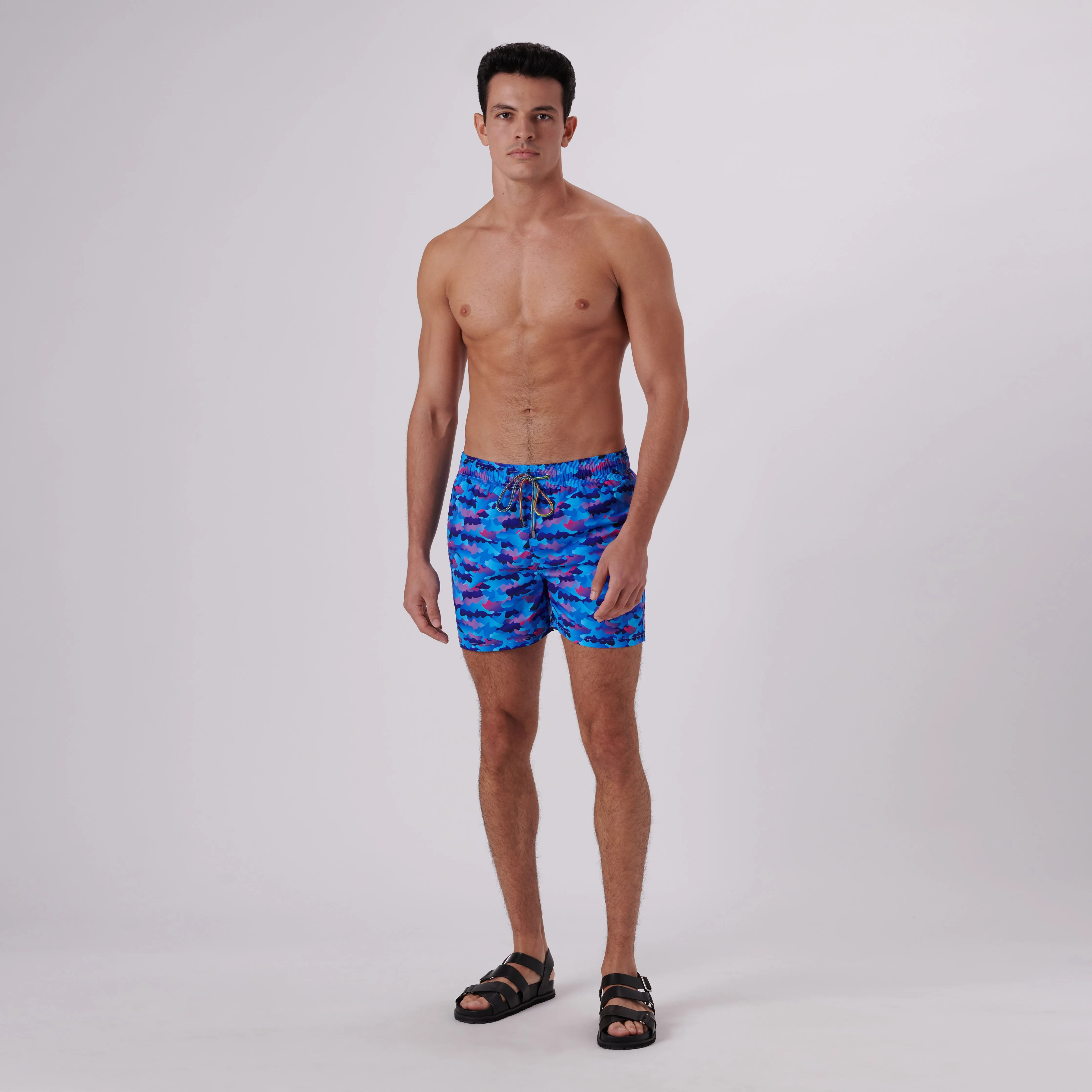 Archer Camouflage Swim Trunks