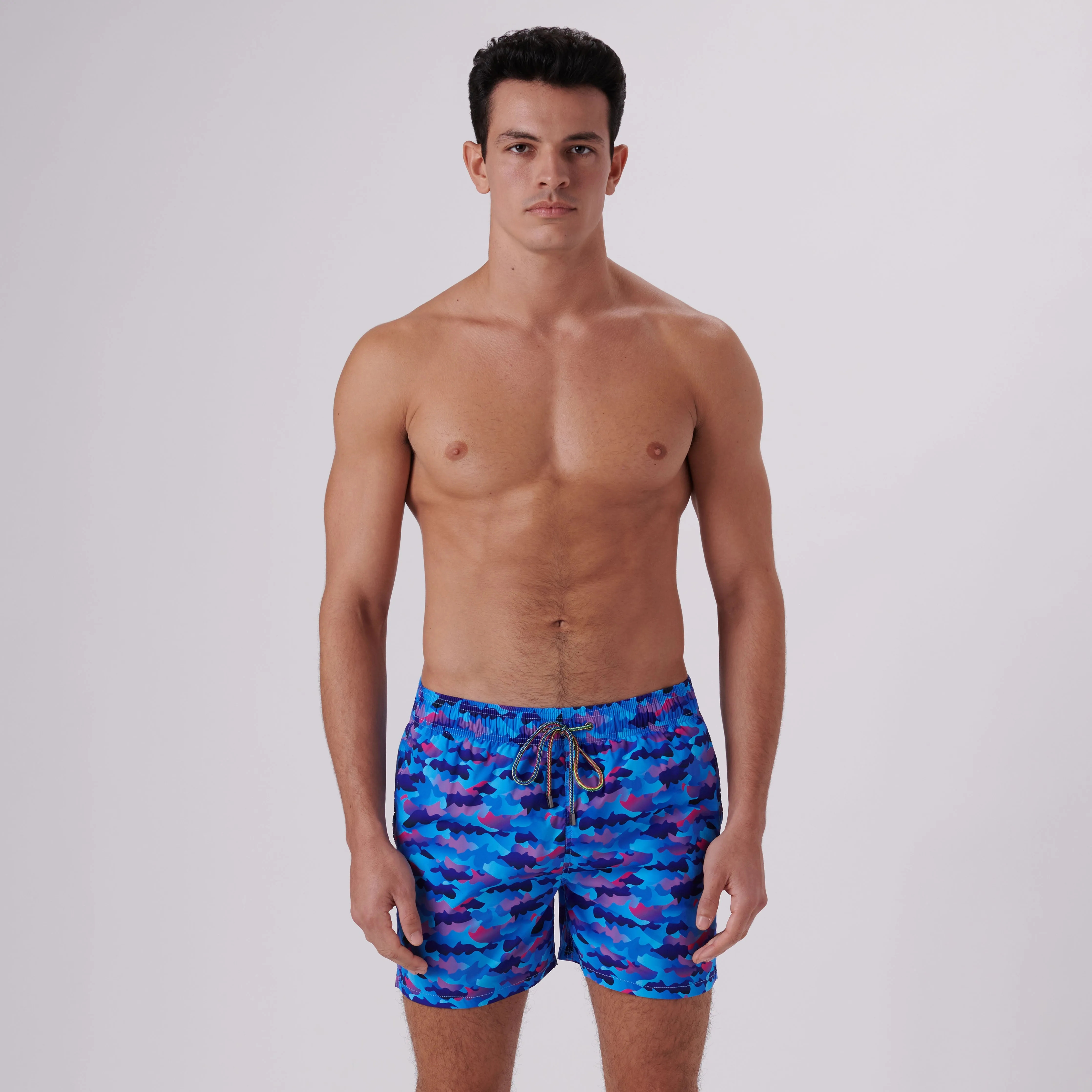 Archer Camouflage Swim Trunks