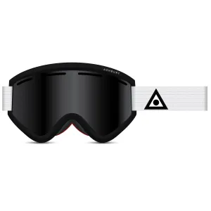 Ashbury Blackbird White Triangle Snowboard Goggles - Dark Smoke/Yellow