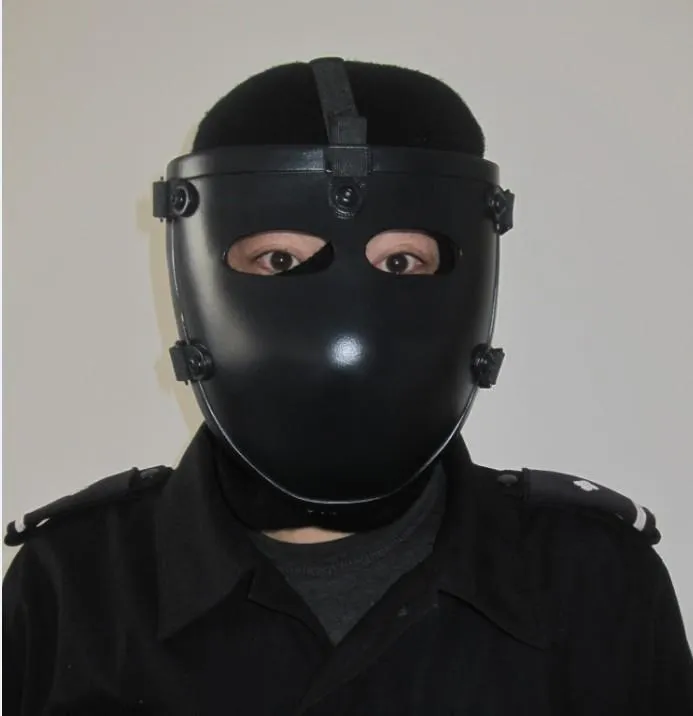 Atomic Defense Half Face Bulletproof Mask for Helmets | NIJ Level IIIA 