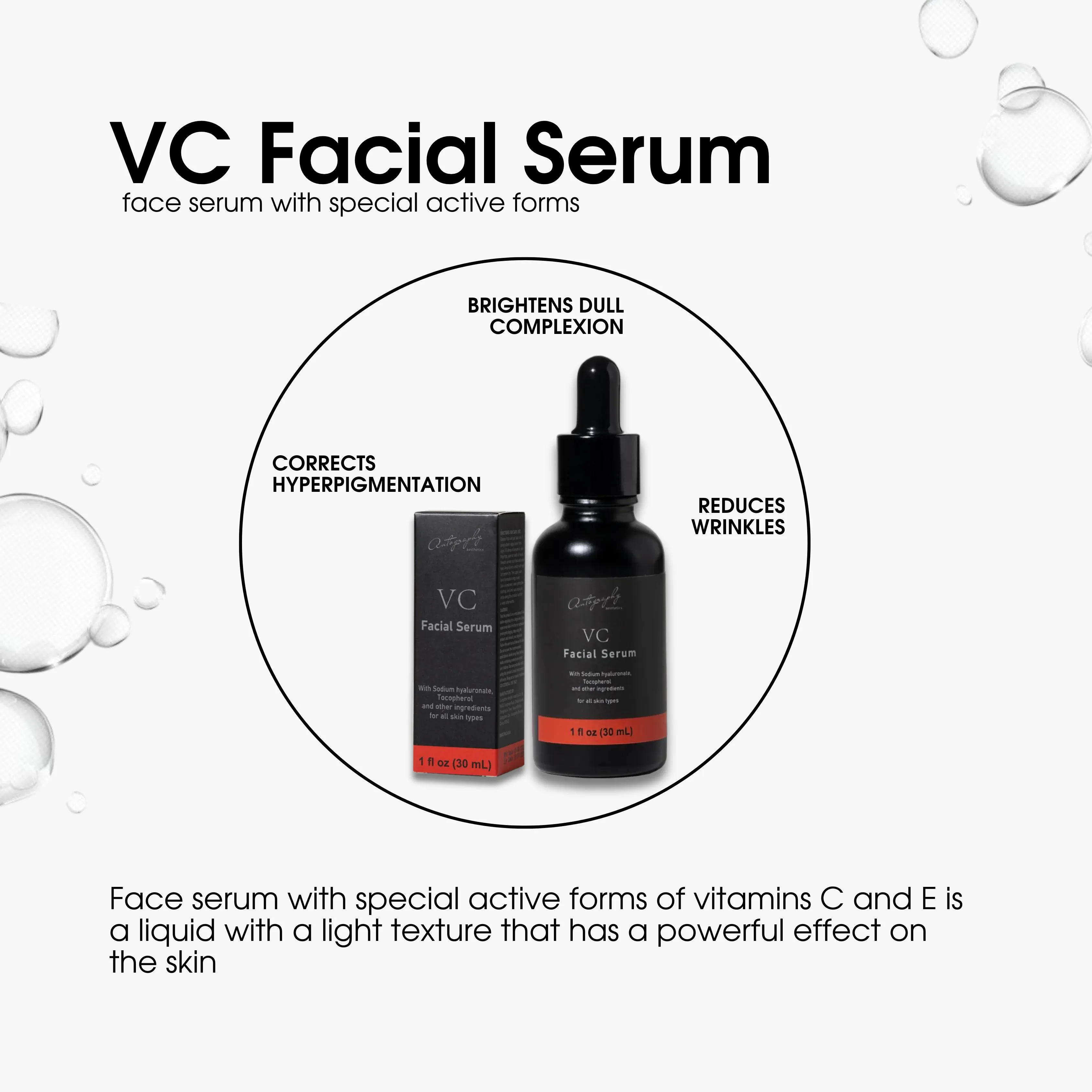 Autography VC Facial Serum for all types of skin 30 ml