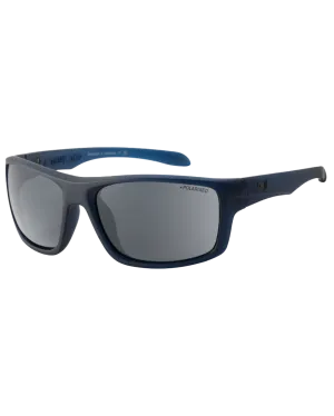 Axle Polarised Sunglasses in Satin Blue & Grey