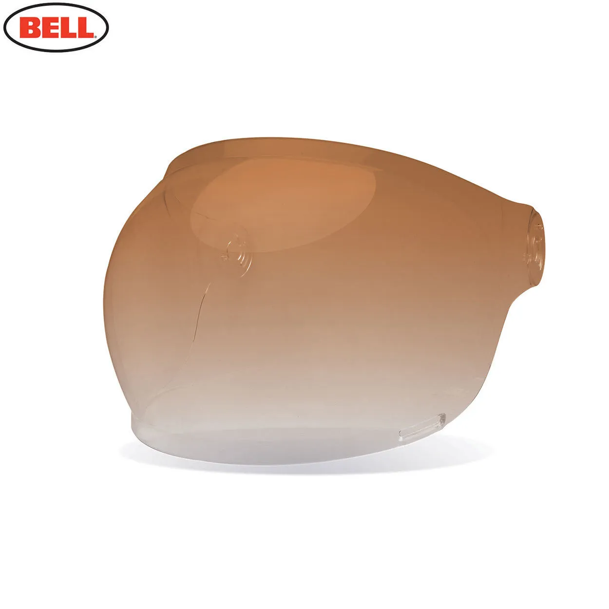 Bell Bullitt Bubble Visor (Black Tabs) - Amber Graident