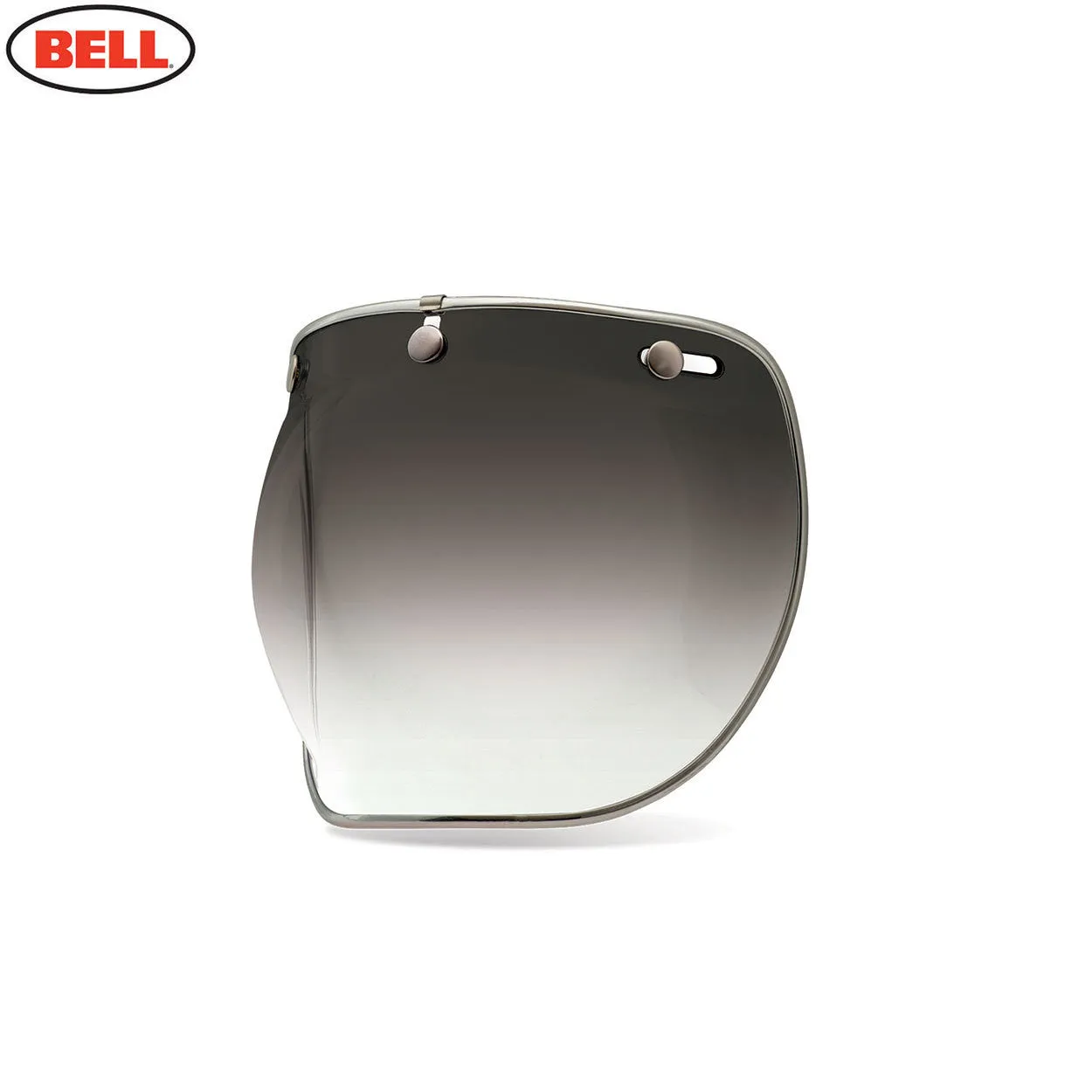 Bell Custom 500 3-Snap Bubble Deluxe Visor - Smoke Gradient