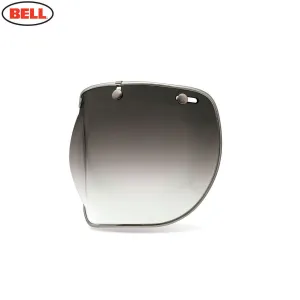 Bell Custom 500 3-Snap Bubble Deluxe Visor - Smoke Gradient