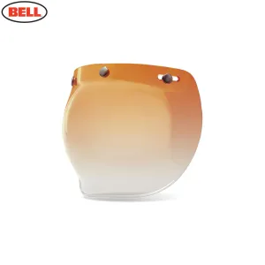 Bell Custom 500 3-Snap Bubble Visor - Amber Gradient