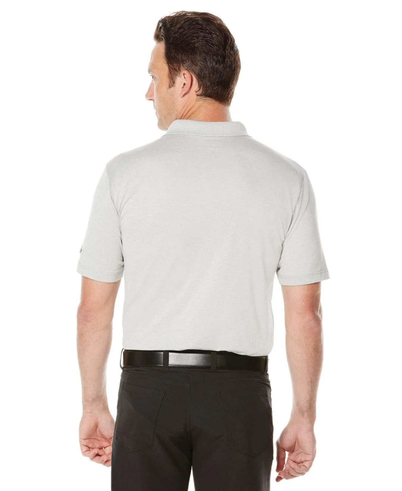 Big & Tall Performance Heathered Polo