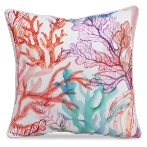 Bondi Reef - 45 x 45 cm Piped Outdoor Cushion