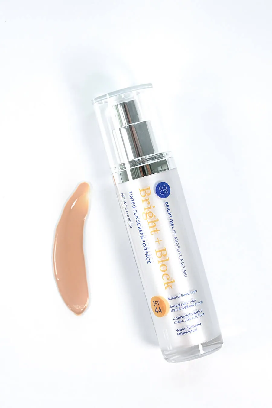 Bright Block SPF 44 Tinted Mineral Sunscreen