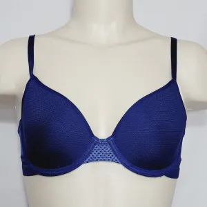 b.tempt'd 953258 by Wacoal Spectator Contour Underwire Bra 32B Blue NWT