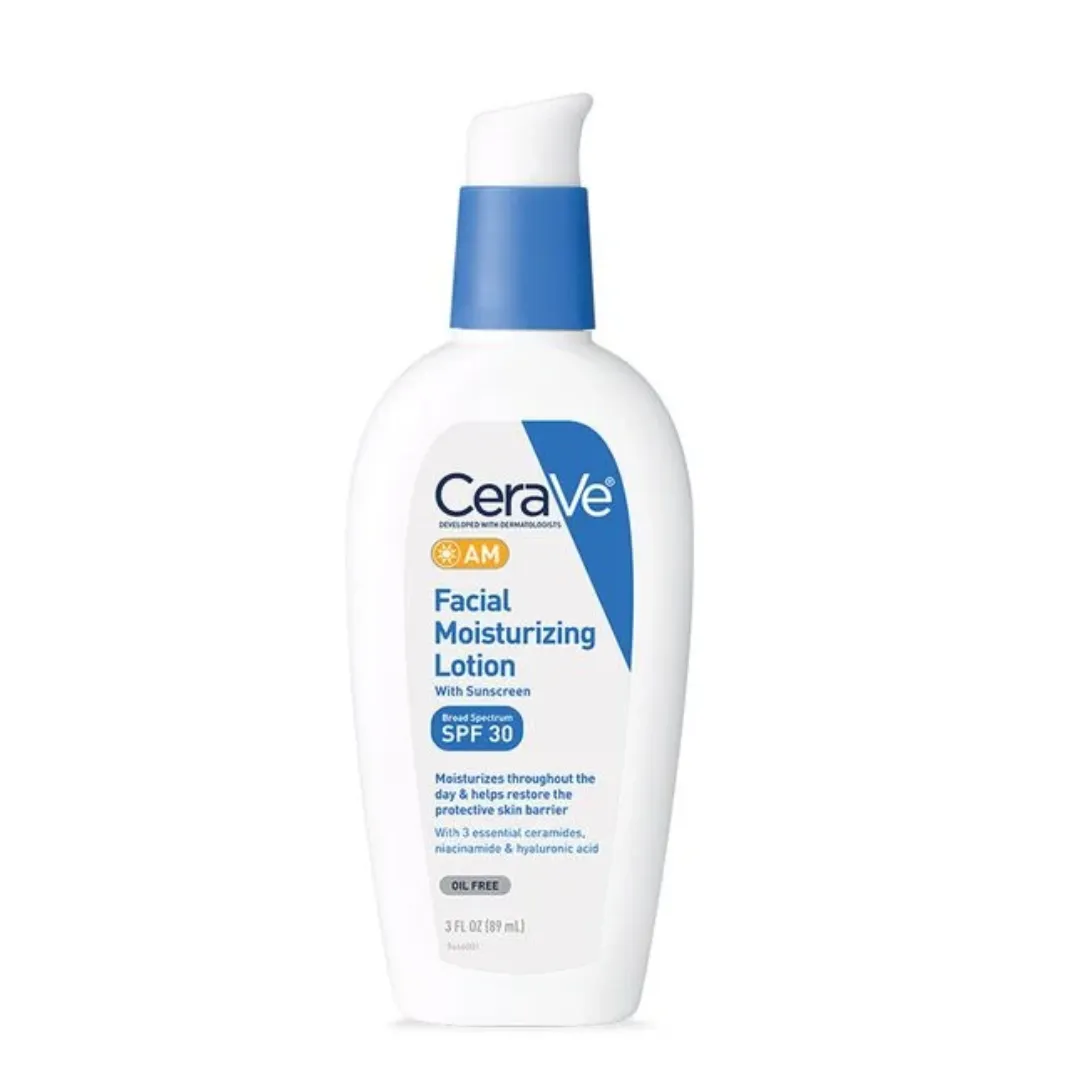 CeraVe AM Facial Moisturising Lotion SPF30 with Ceramides for Normal to Dry Skin - 52 ml (N)