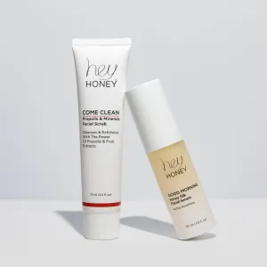 COME CLEAN DUET - Honey and Propolis Facial Treatment Set