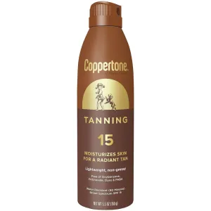 Coppertone Tanning Sunscreen Spray SPF 15