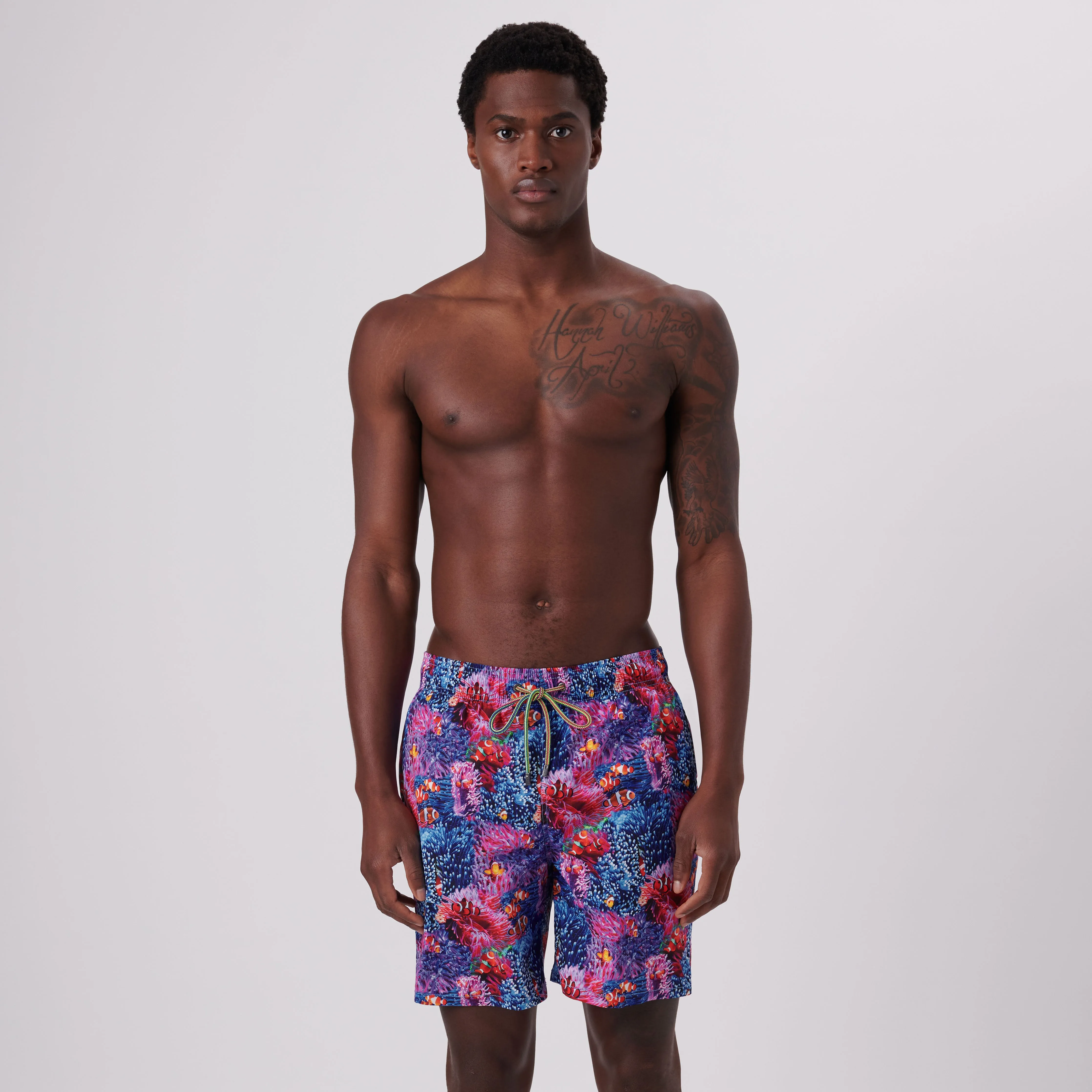 Cosmo Coral Reef Swim Trunks