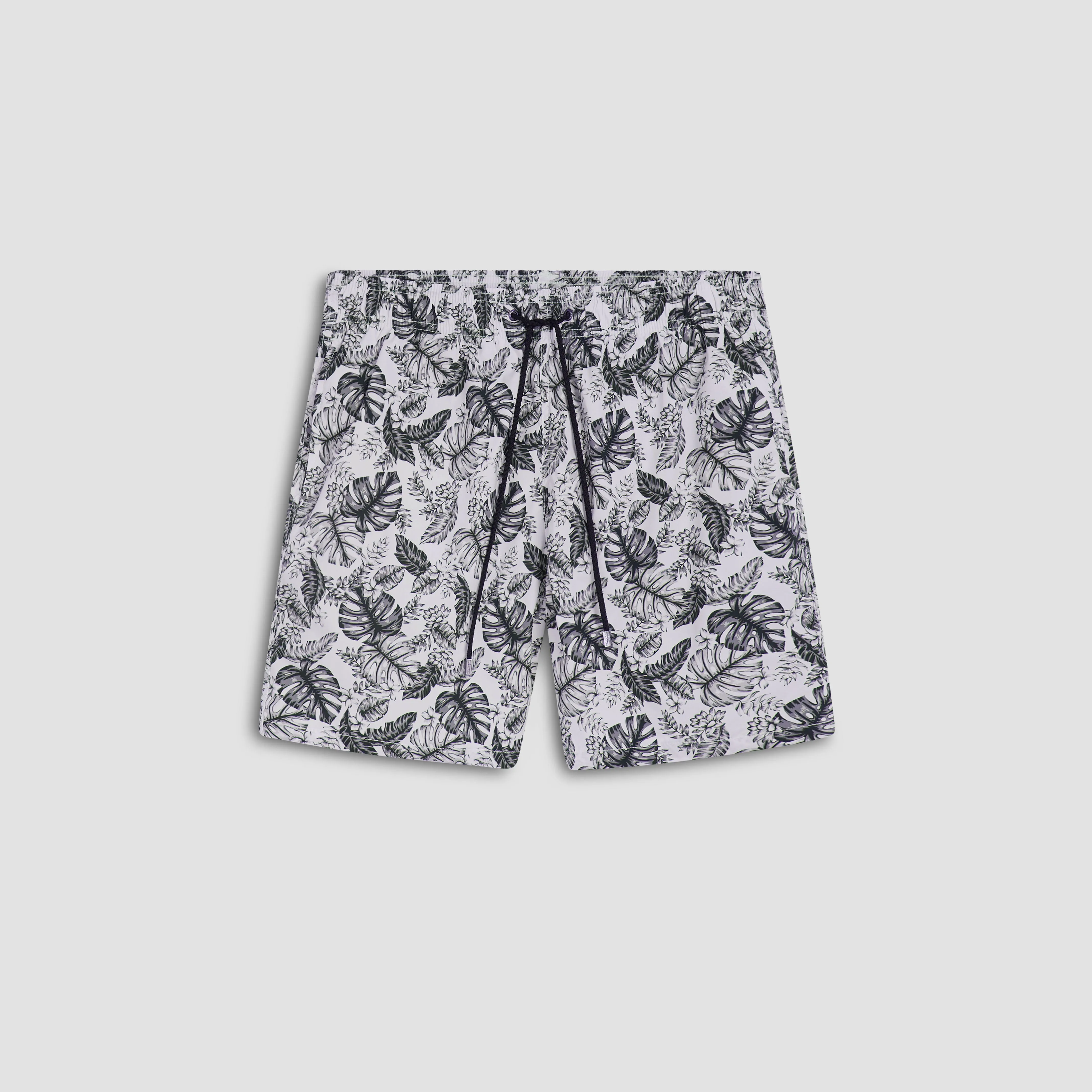 Cosmo Tropical Leaves Swim Trunks