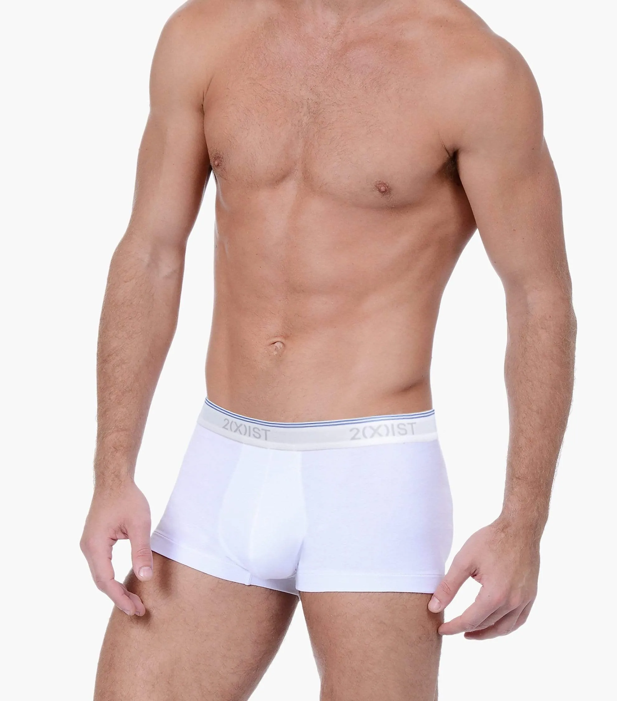 Cotton Stretch No-Show Trunk 3-Pack