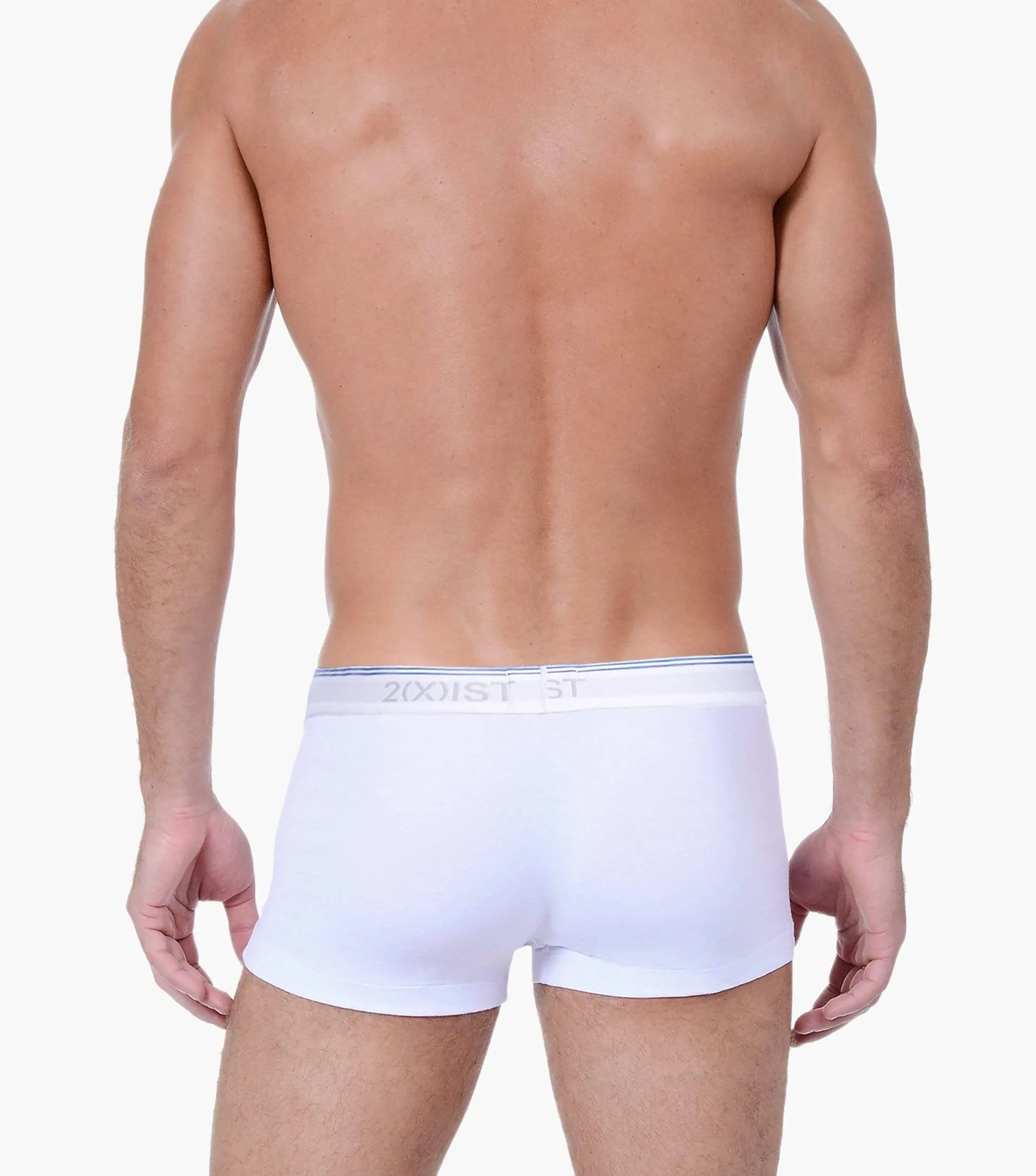 Cotton Stretch No-Show Trunk 3-Pack