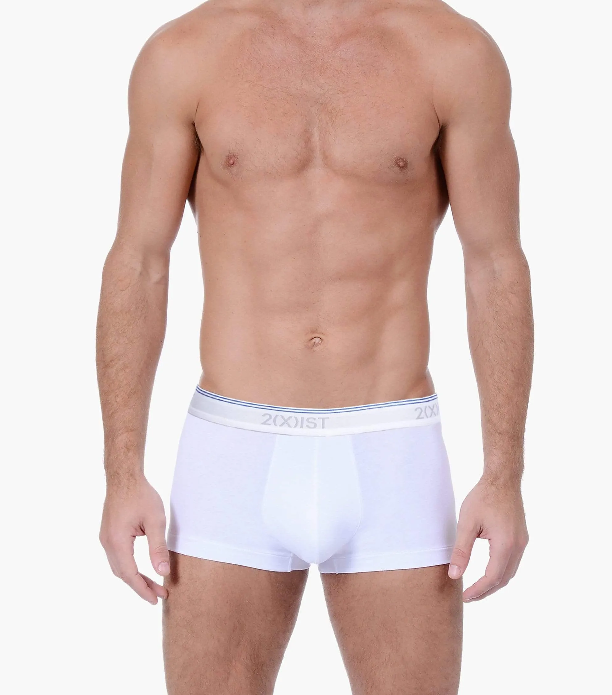 Cotton Stretch No-Show Trunk 3-Pack