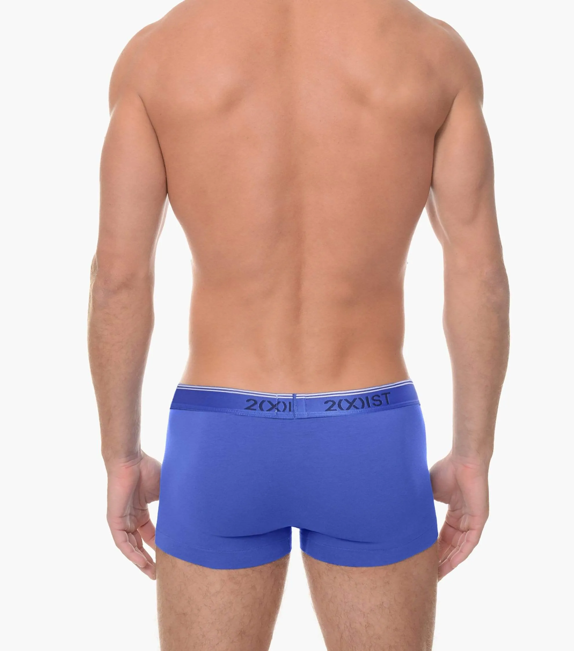 Cotton Stretch No-Show Trunk 3-Pack