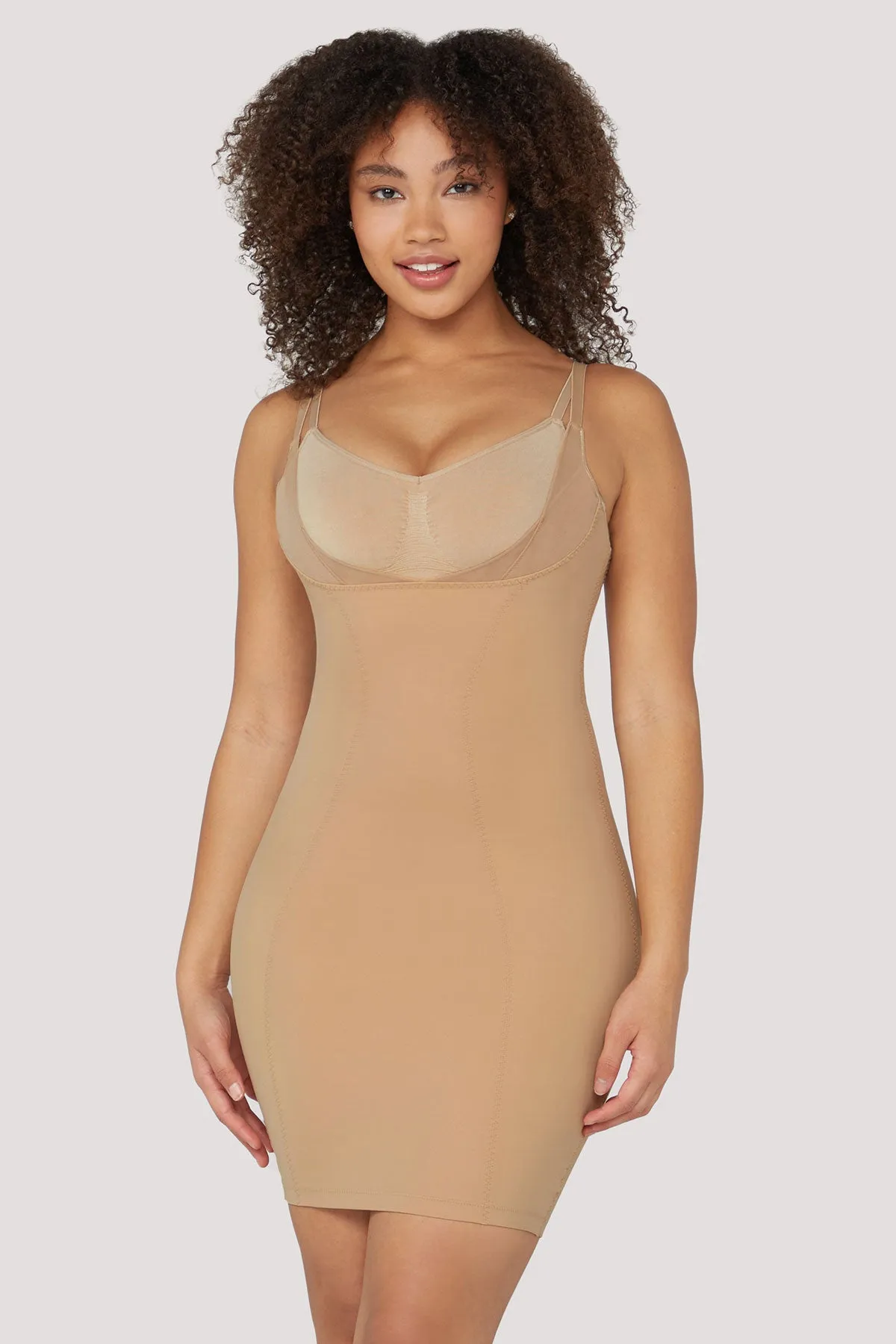 Curve Control Runway Slip with Bust Lift - No Returns