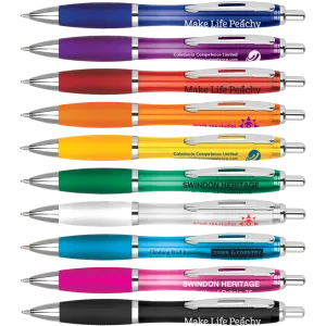 Curvy Pens - Unprinted sample