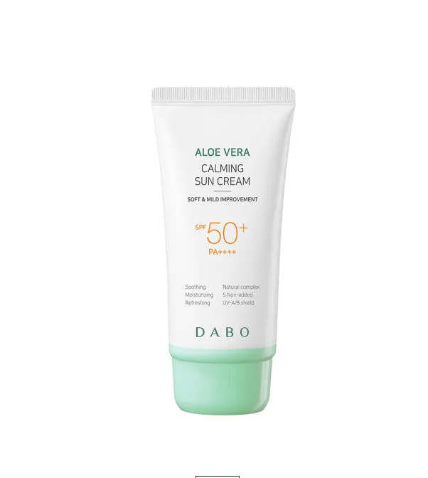 DABO Aloe Vera Calming Sun Cream SPF 50 PA    70ml Sensitive Skincare Facial Sunscreens Sunblock