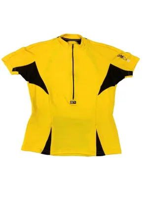 De Marchi Contour Plus Jersey - Ladies -  Sun Yellow With DMC W Logo - RRP: £60