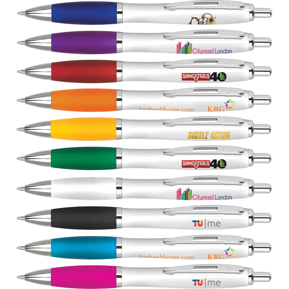 Digital Printed Curvy Pens - Unprinted sample