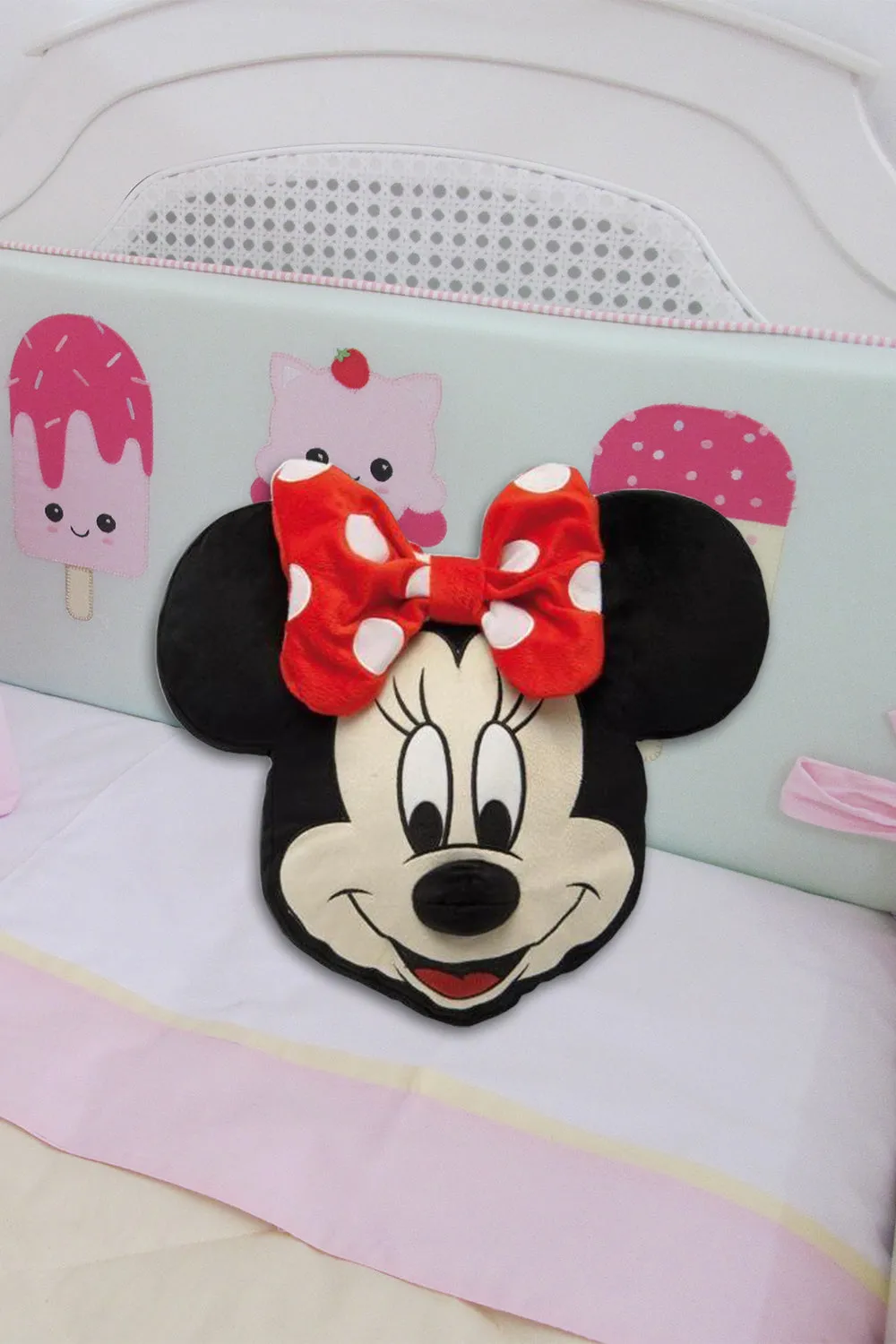 Disney Minnie Mouse Oh My Head Shaped Cushion