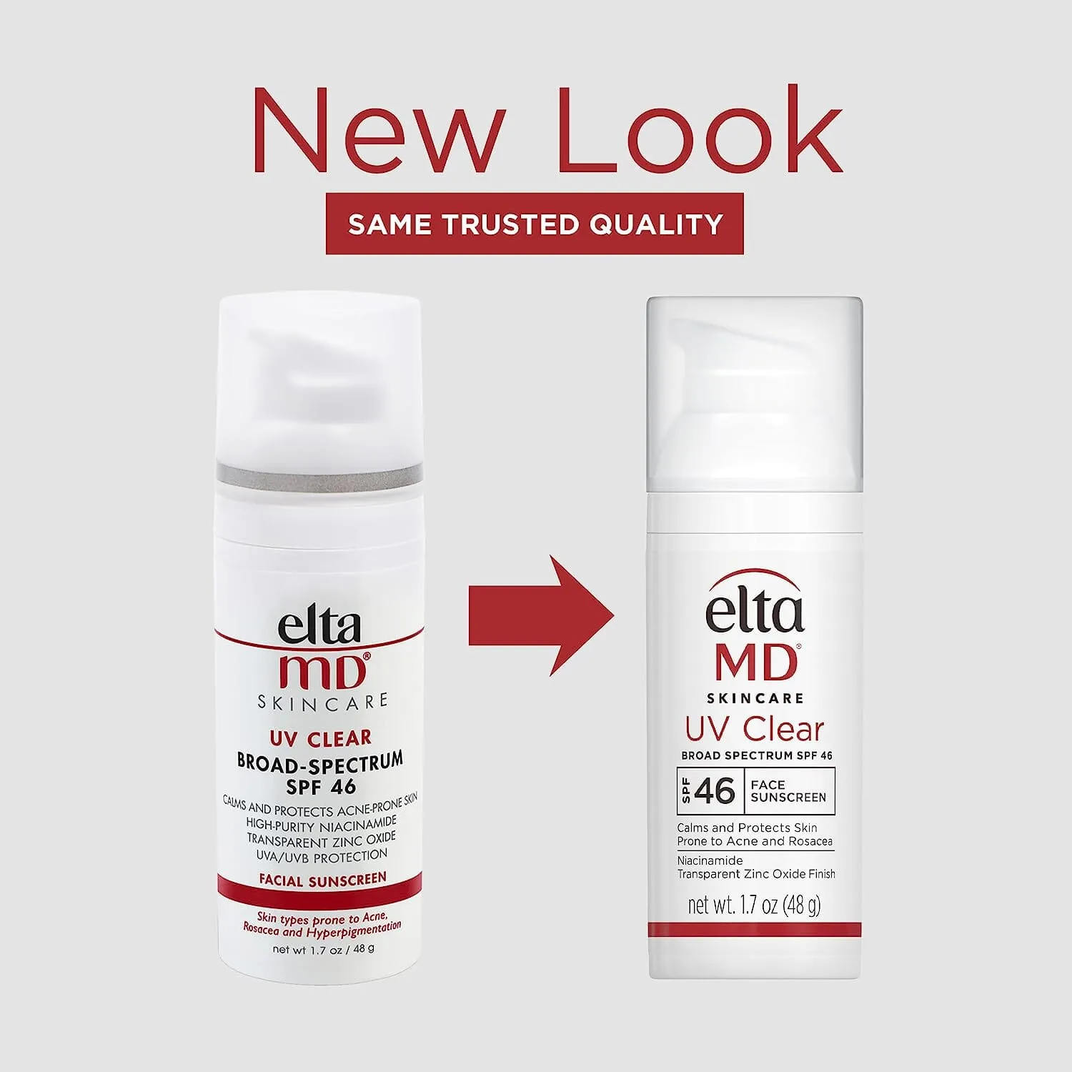 EltaMD UV Clear Tinted and Untinted SPF 46 DUO ($88 Value)