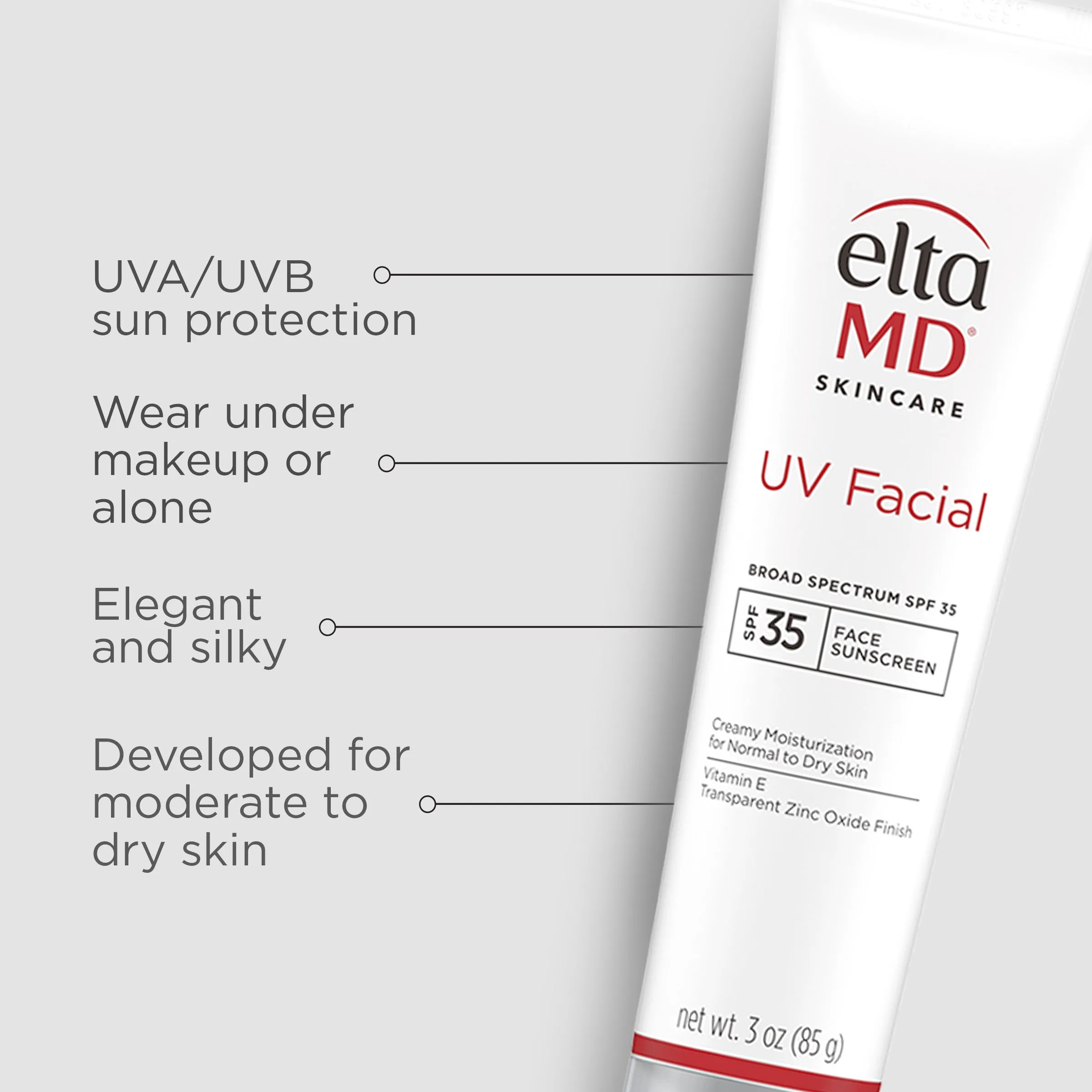 EltaMD UV Facial Broad-Spectrum SPF 35 Face Sunscreen