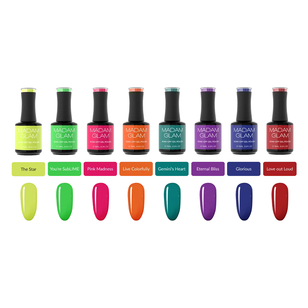 House of COLOR - 8 Gels Bundle