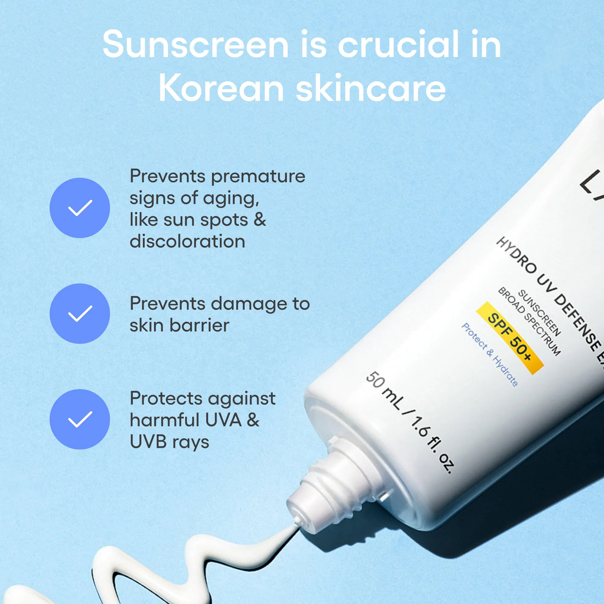 Hydro UV Defense Sunscreen Broad Spectrum SPF 50 