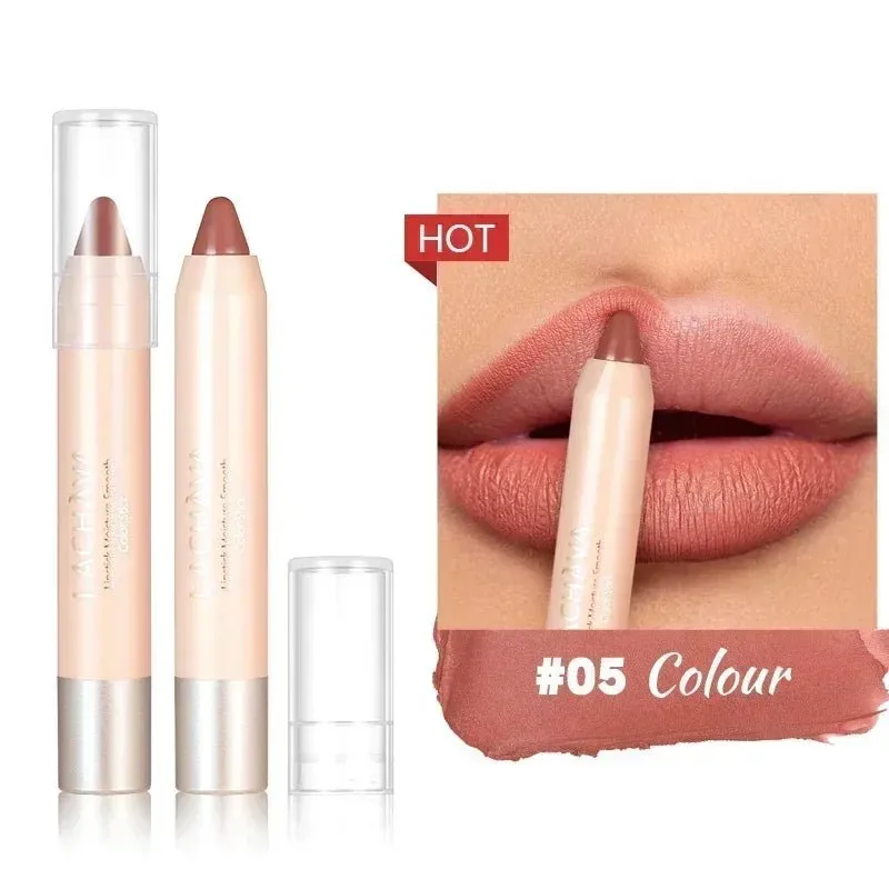 Long-Lasting Nude Brown Waterproof Lipliner Pen – Perfect Lip Contou