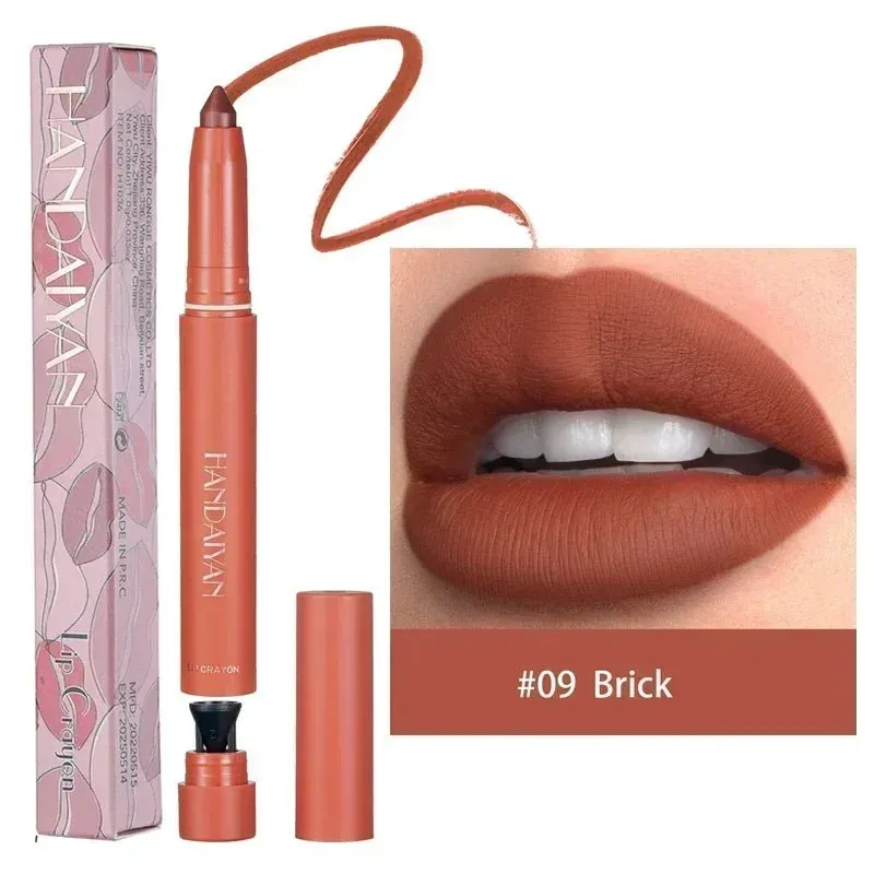 Long-Lasting Nude Brown Waterproof Lipliner Pen – Perfect Lip Contou