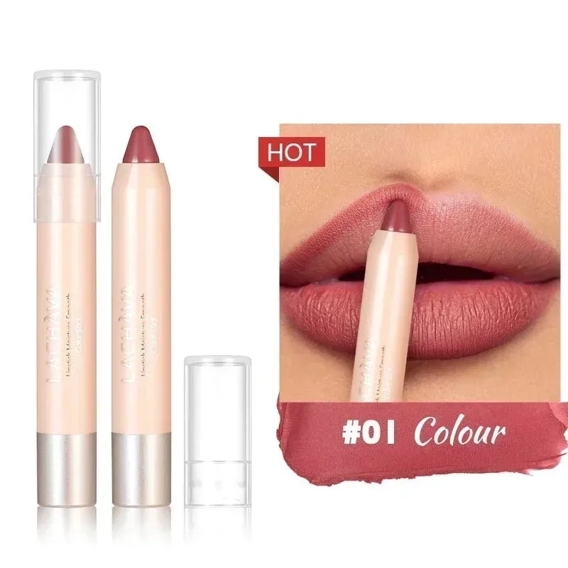 Long-Lasting Nude Brown Waterproof Lipliner Pen – Perfect Lip Contou