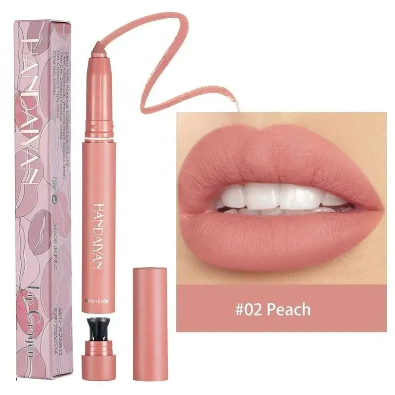 Long-Lasting Nude Brown Waterproof Lipliner Pen – Perfect Lip Contou