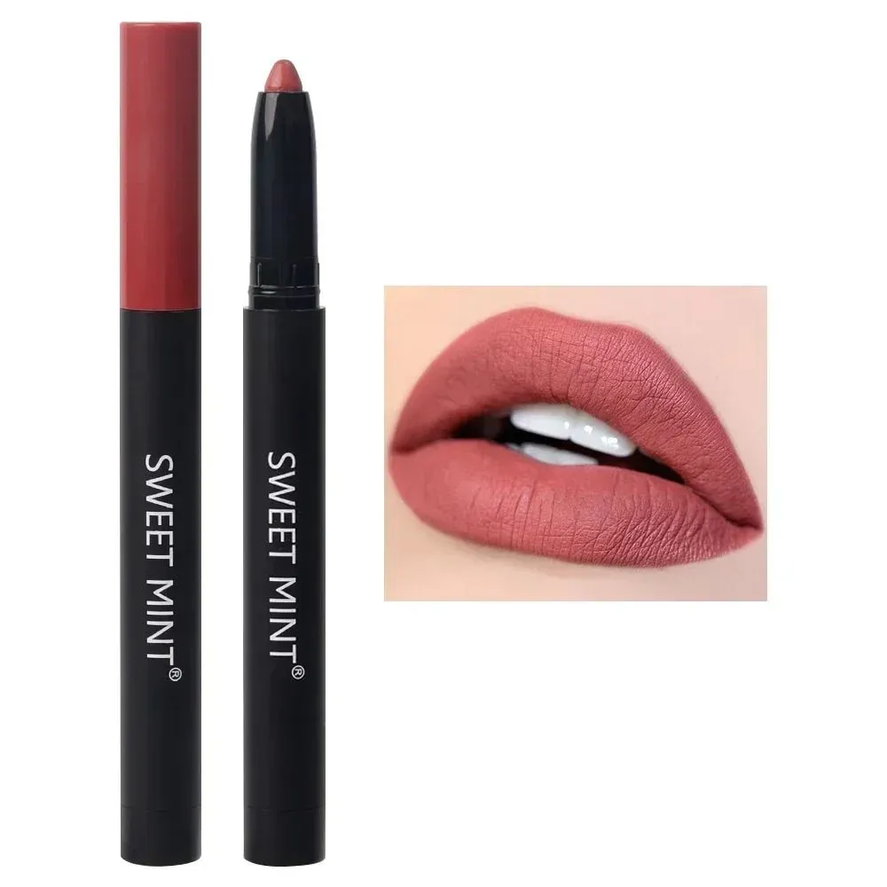 Long-Lasting Nude Brown Waterproof Lipliner Pen – Perfect Lip Contou