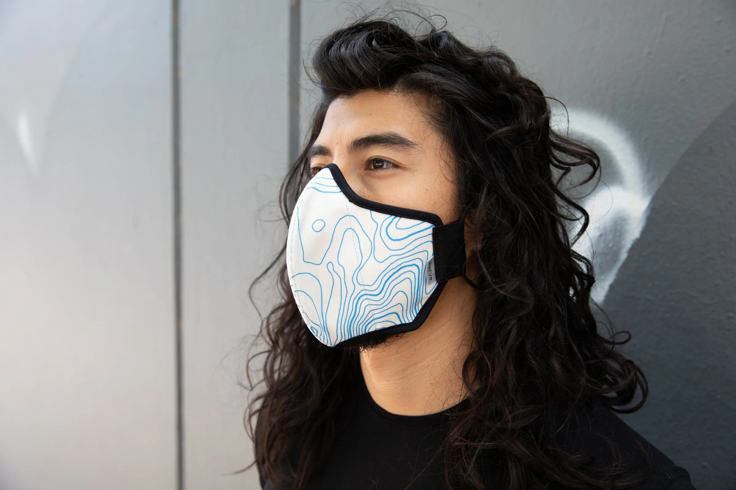 LONG pop print MASK