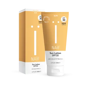 Naïf sunscreen cream for adults SPF30 | 200ml