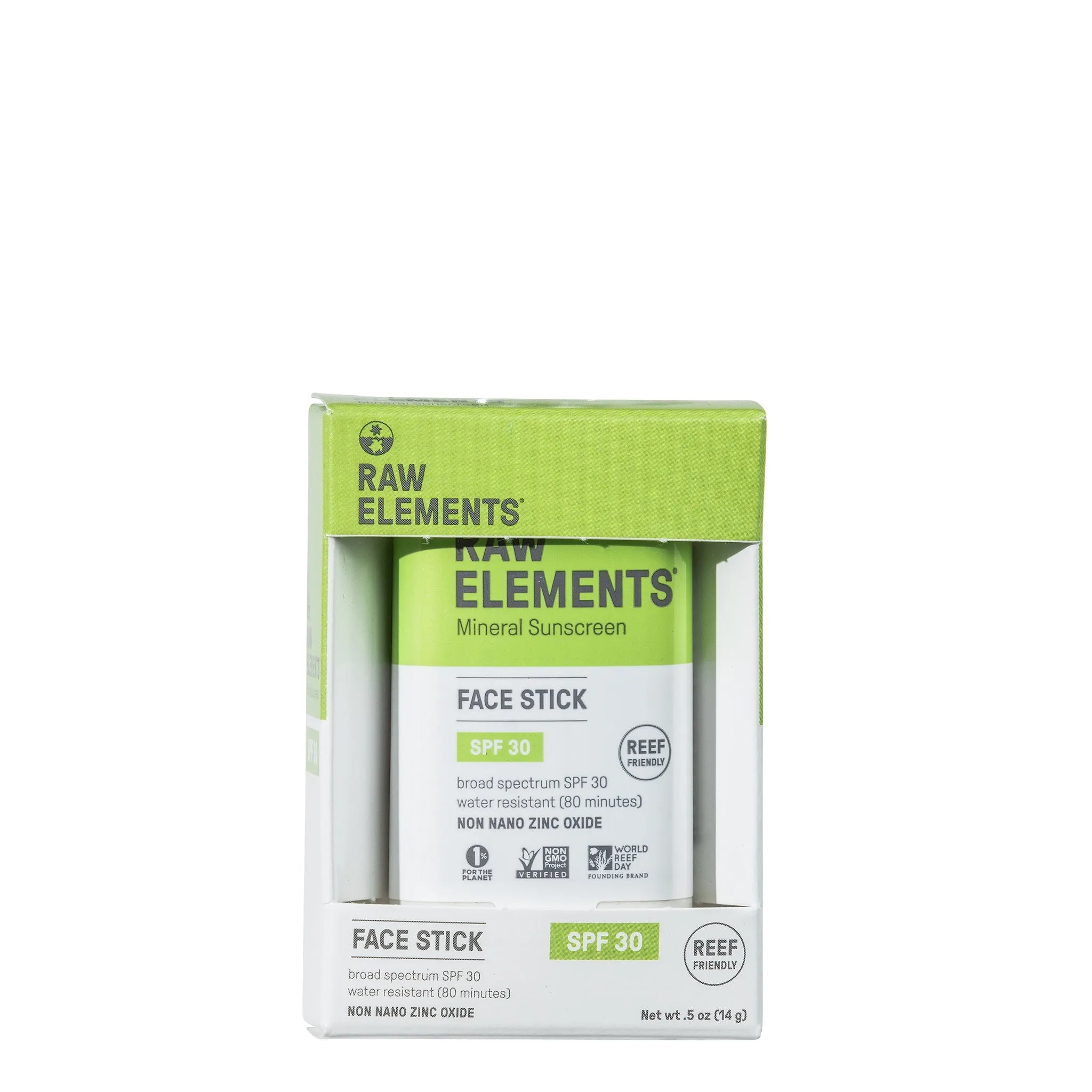 RAW ELEMENTS ECO FACE STICK SPF 30 