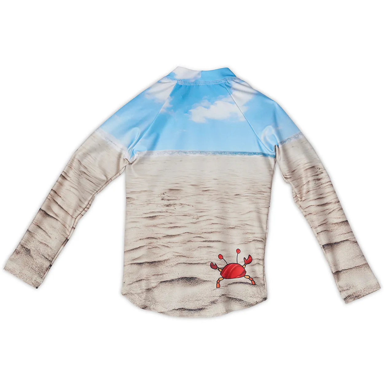 Sunny Crab Rash Guard Top UPF 50 